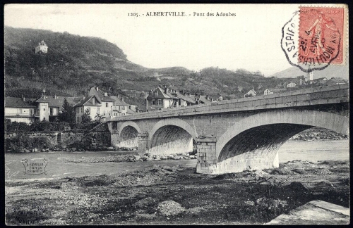 Albertville. Pont des Adoubes