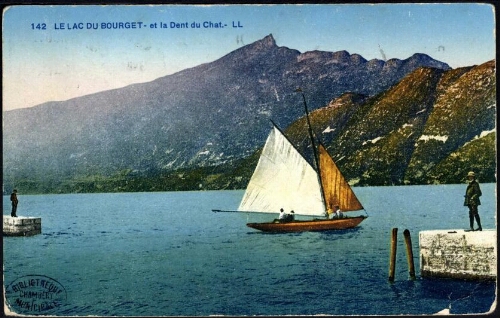 Le lac du Bourget et la Dent du Chat