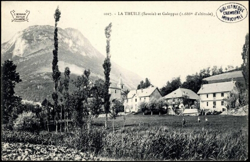 La Thuile, Savoie, et Galoppaz